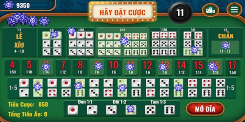 Những đặc trưng của tài xỉu mini 68 Game Bài